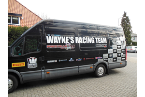 Wayne’s Racing team